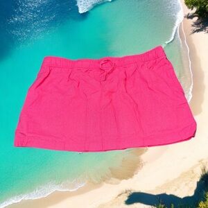 🆕 Girls Plus Size Linen Skirt Large (10-12)